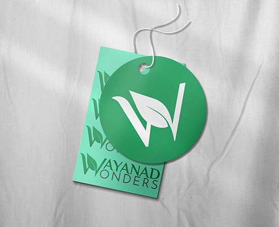 Wayand Wonders logo mockup